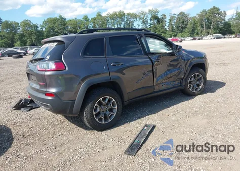 2022 Jeep Cherokee Trailhawk 4X4 z USA, uszkodzony, nr VIN 1C4PJMBX7ND546193